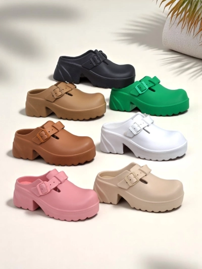 Royalfashion Damen Gummisandaletten Voxones