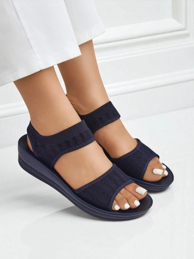 Royalfashion Damensandalen mit dickerer Sohle Viva Flex II