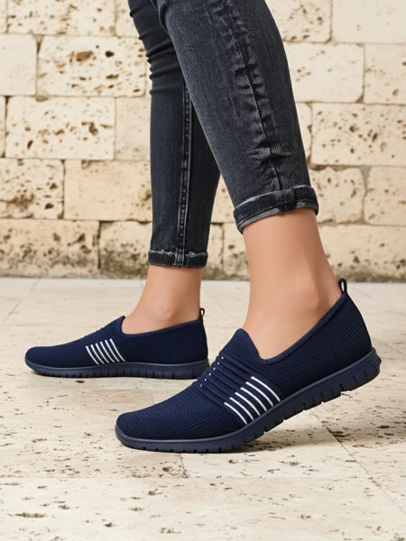 Royalfashion Damen Slip-On-Sportschuhe Ollabes