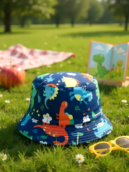 Royalfashion Kinder-Bucket-Hat Farbiges Bucket