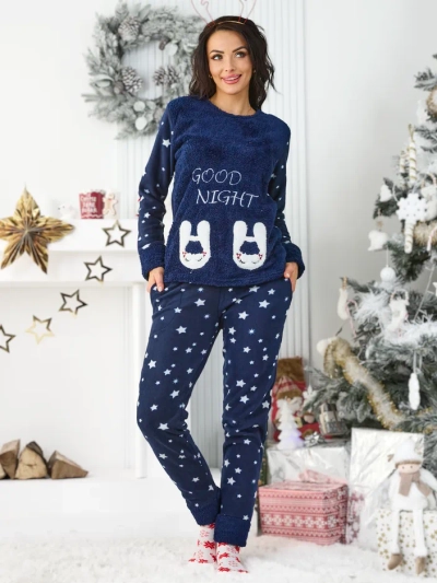 Royalfashion Damenpyjama mit Sternen