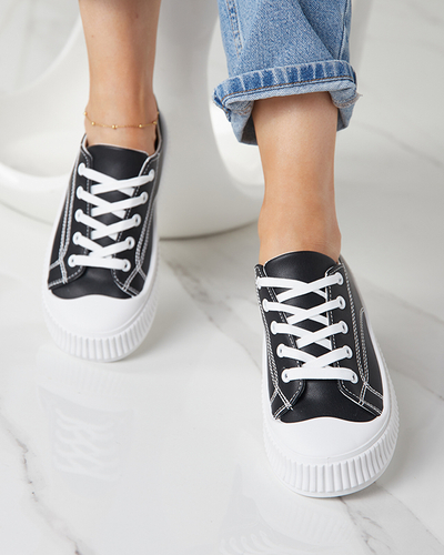 OUTLET Schwarze Sportschuhe für Damen, Sneaker Kerisso - Schuhe
