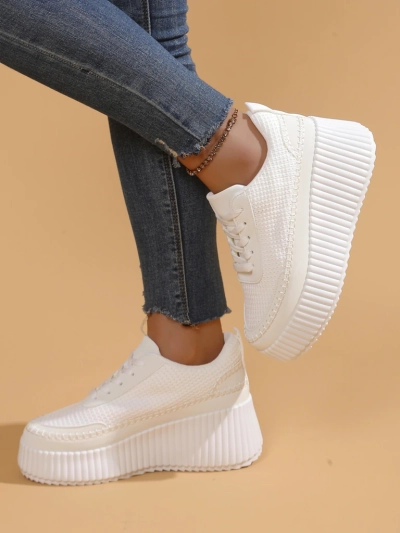 Royalfashion Damen Plattform Sneaker Siserra