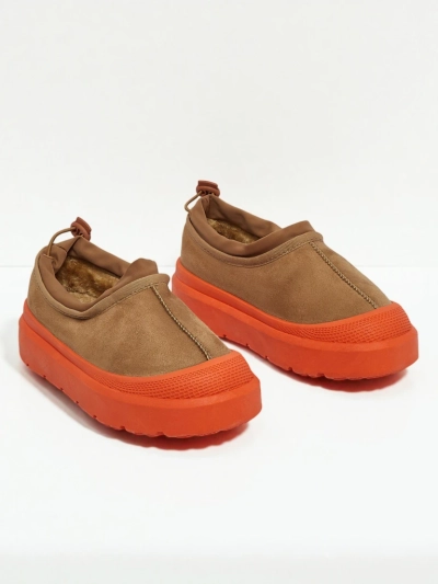 Damen Sneakers Flora Camel Wildleder Bequem für den Alltag