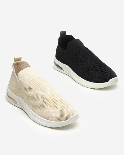 OUTLET Schwarze Sportschuhe für Damen Komristo - Schuhe