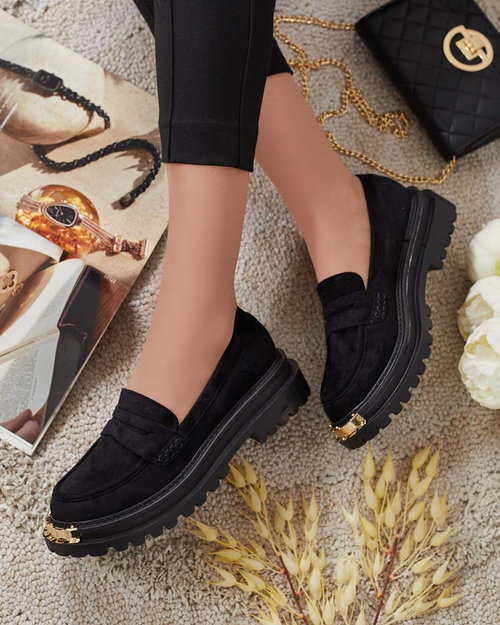 Royalfashion Жіночі мокасини з еко замші Retillum