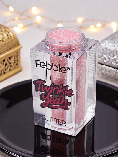 Twinkle Yeah Hellrosa Gesichts- und Körperglitzer