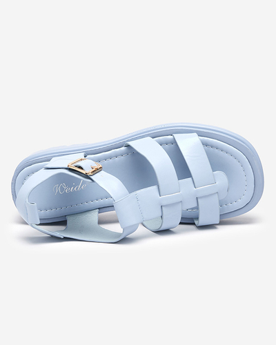 Gladiator-Sandalen für Damen in Blau Raef - Footwear