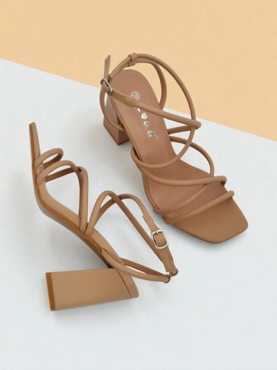 Royalfashion Damen-Sandaletten mit Blockabsatz Elysia