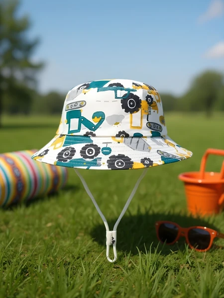 Royalfashion Kinder-Bucket Hat Happy Patches