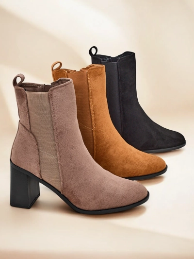 Royalfashion Damen Stiefeletten mit Absatz Enotto