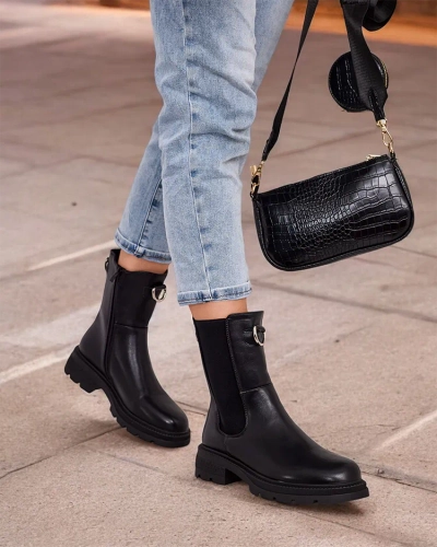 Royalfashion Damenstiefel Rotika