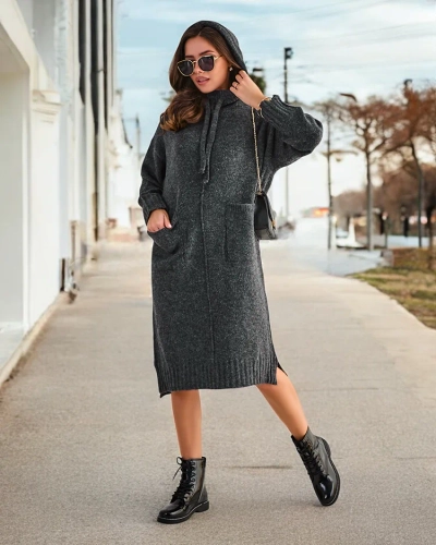 Жіночий довгий светр Royalfashion