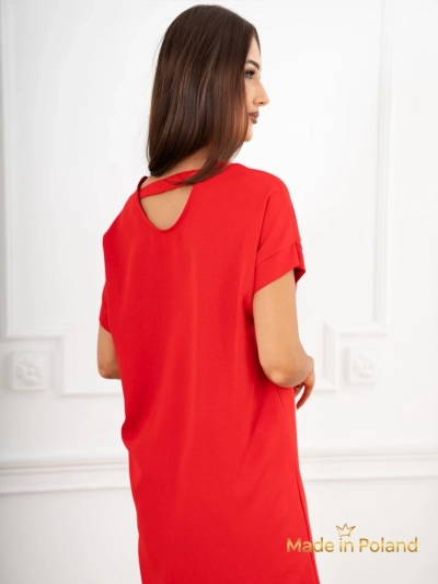 Einfaches kurzes Damenkleid Lady Time