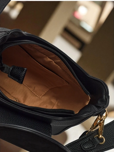 Kleine Damenhandtasche aus Öko-Leder Golden Whisper