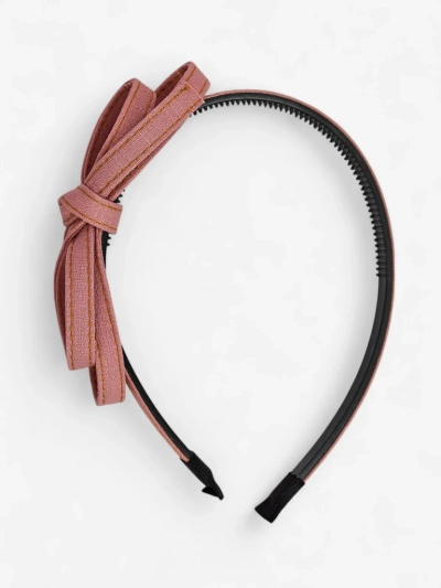 Royalfashion Haarreif mit Schleife im Denim-Stil