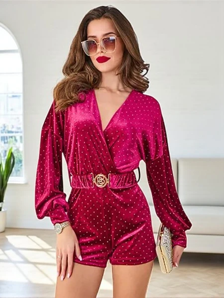 Royalfashion Damen-Jumpsuit mit Strass