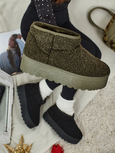 Kurze Damenstiefel im Schneestiefel-Stil Marellin