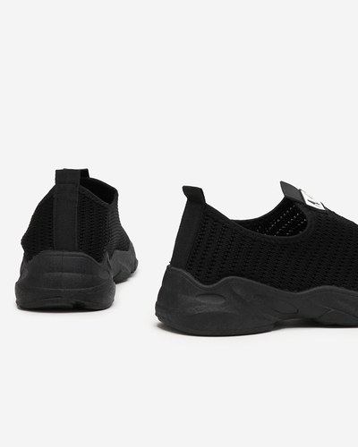 Schwarzer Damen-Sportschuh zum Hineinschlüpfen Rulinso - Footwear