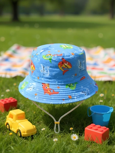 Royalfashion Kinder-Bucket-Hut Bunter Bucket