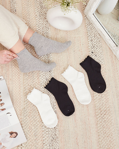 Royalfashion Classic Damensocken 5er-Pack