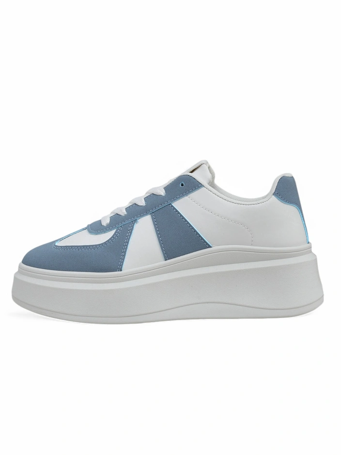 Royalfashion Damen sportliche Plateausneaker Safirrat