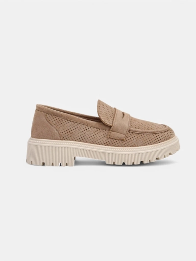 Royalfashion Damen-Eco-Suede-Mokassins Dunes