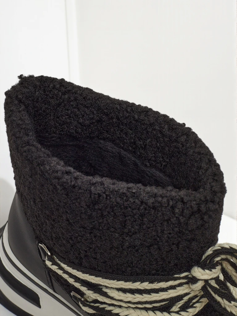 Damen Schneestiefel a'la mit Fell Verruna