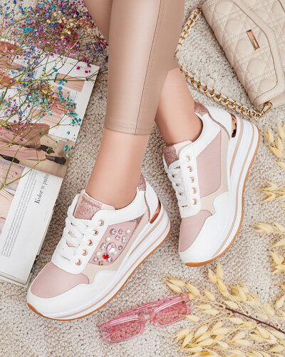 Royalfashion Sportliche Damen-Sneaker auf Koturna Roenna