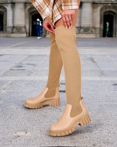 Royalfashion Damen Zorumi Schlupfstiefel