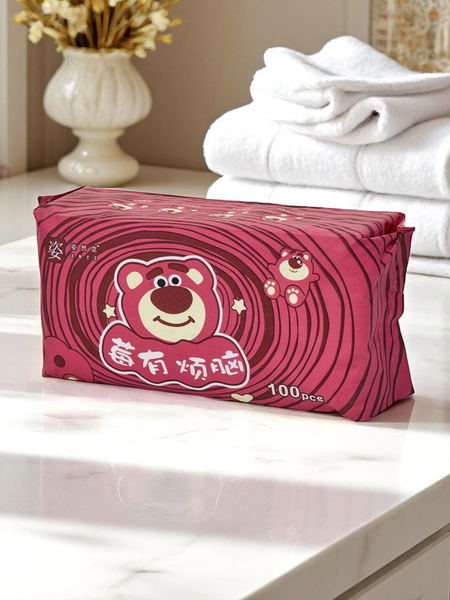 Baumwoll-Feuchttücher 100 Stk.