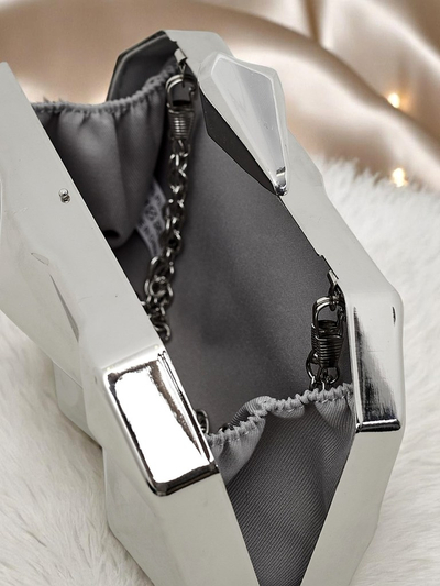 Royalfashion Damenumschlagtasche Metal Muse