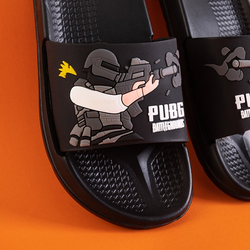 Чорні гумові шльопанці Snape