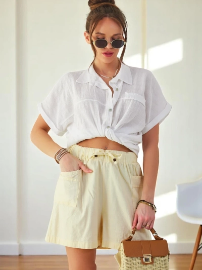 Royalfashion Baumwoll-Shorts für Damen