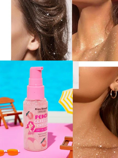 Summer Spray – Flüssiger Highlighter für Gesicht und Körper Pfirsich