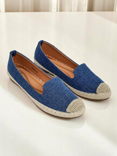 Royalfashion Damen-Espadrilles aus Öko-Wildleder Bombei