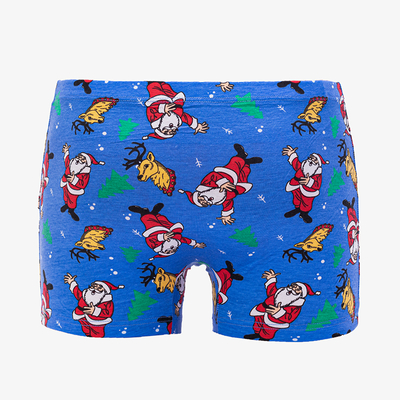 Herren Boxershorts Kobalt - Unterwäsche