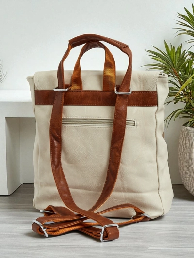 Royalfashion Damenrucksack aus Öko-Leder Klara