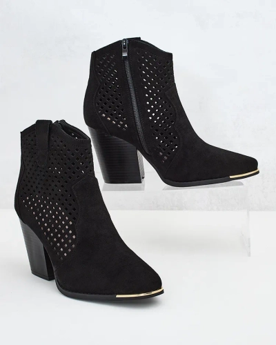 Royalfashion Women's Tonnet durchbrochene Stiefel