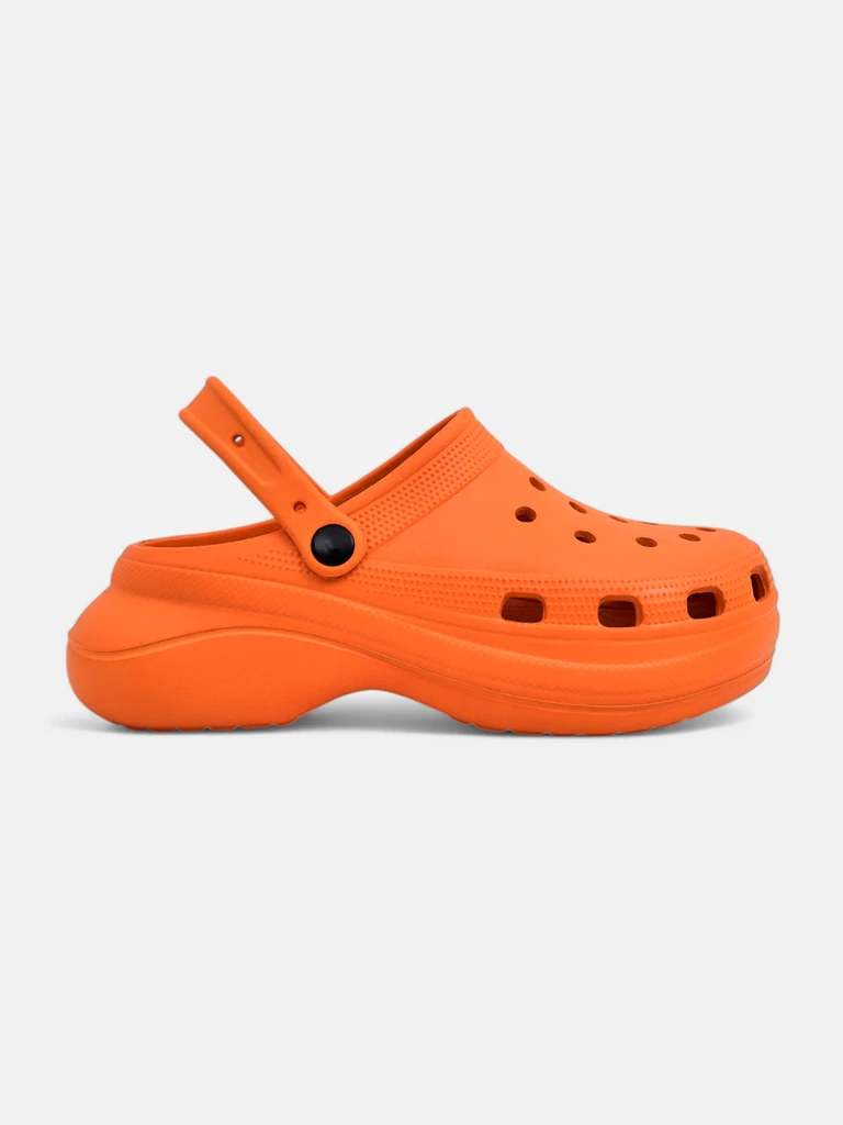 Royalfashion Damen Durchbrochene Gummi Flip-Flops Dellosa