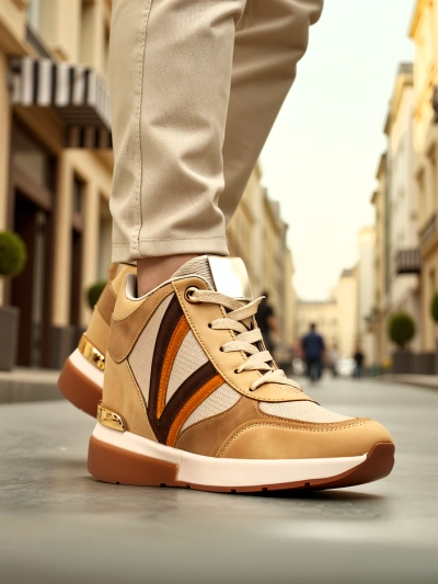 Royalfashion Damen Sportschuhe mit verstecktem Absatz Venixxe