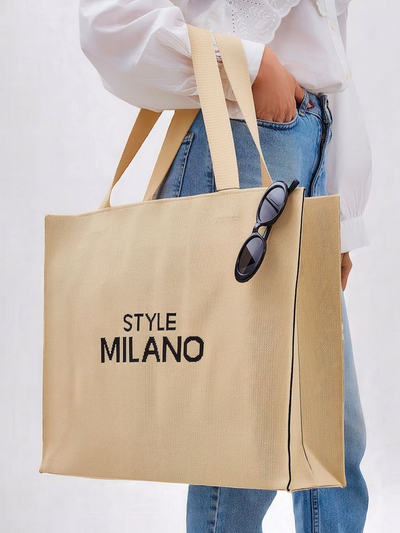 Royalfashion Stoffhandtasche Stil Mailand