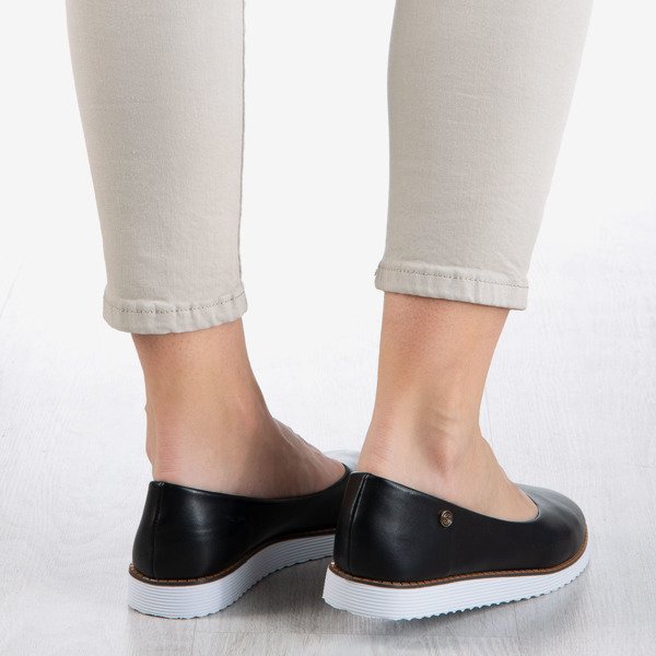 Vycoriessa schwarze Damenballerinas - Schuhe