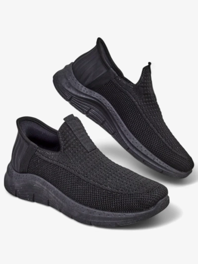 Royalfashion Damen Slip-On Stoff Sportschuhe Secat