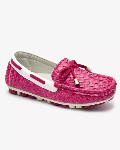 Fuchsia Kindermokassins Dannad- Footwear