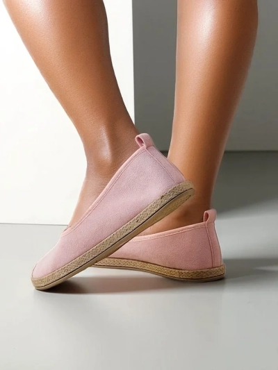 Royalfashion Damen-Eco-Suede-Espadrilles Aroles