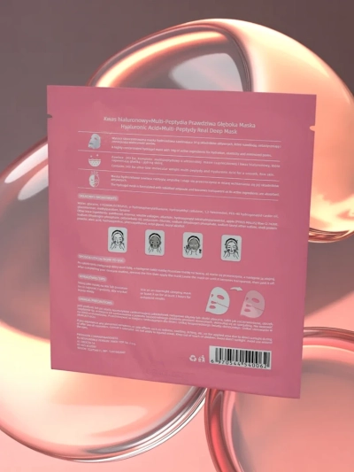 Маска для обличчя LUXELUX Hyaluronic Acid Multi-Peptydy Calista 25ml