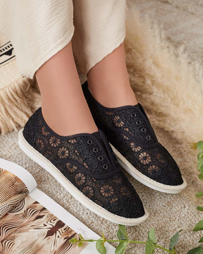 Royalfashion Damen durchbrochene Turnschuhe Nurram