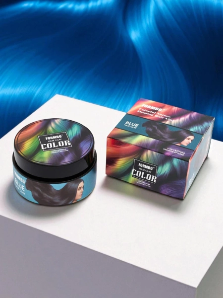 Formbo Azzurro Argus – blaue Haarstyling-Tonerde, Fashion-Styling