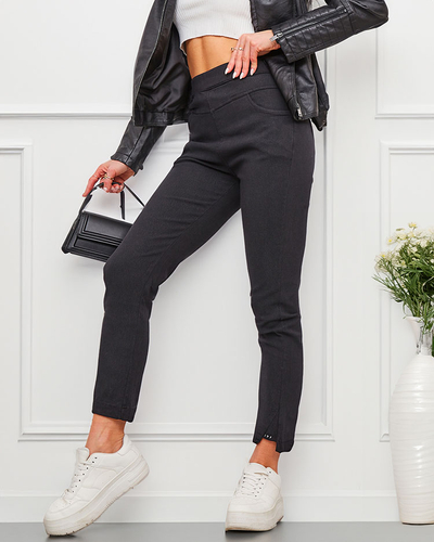 Royalfashion Damen Teggings Hose in blauer Farbe